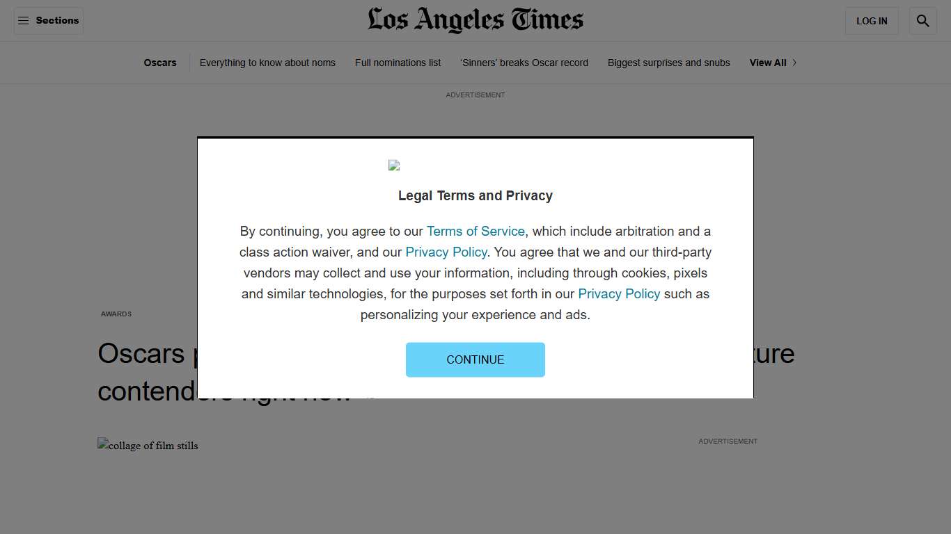 Oscars power rankings: Top 10 best picture contenders, Jan. 2026 - Los Angeles Times